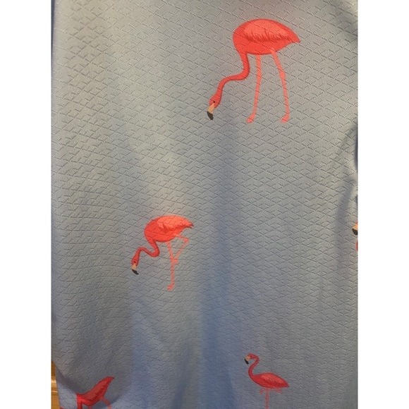Golf Gods Flamingo Golf Polo Shirt Moisture Wicking Athletic Fit Medium ***NWOT - Picture 2 of 5